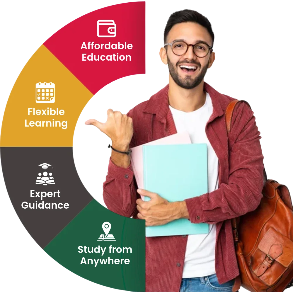 Students pursuing higher education
